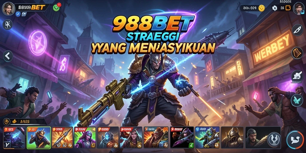 Screenshot gameplay 988BET yang menunjukkan aksi strategi menegangkan.