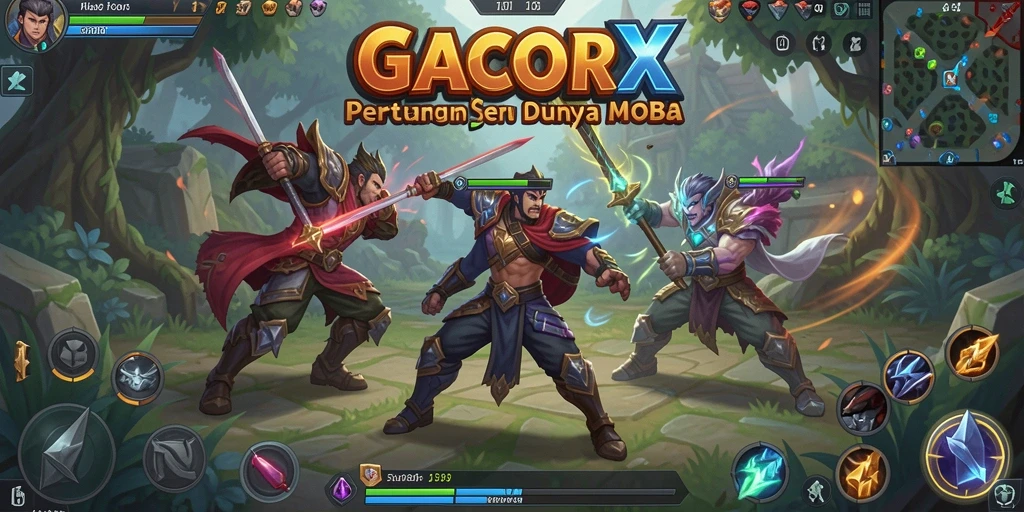 Gameplay seru GACORX yang menegangkan dan penuh strategi.