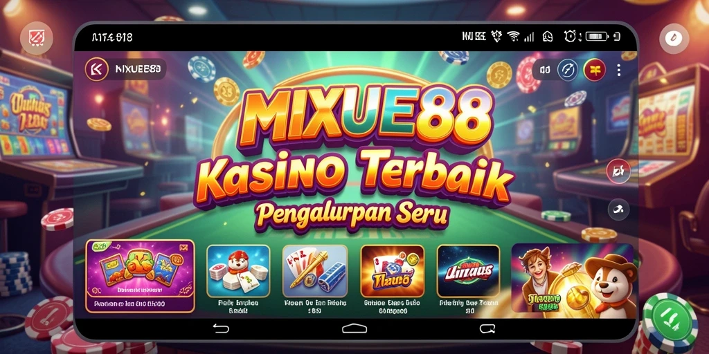 Tampilan menarik dari permainan Kasino MIXUE88 dengan antarmuka yang menawan.