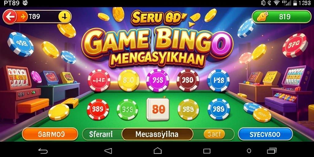 Tampilan gameplay PT89 yang menarik saat bermain Bingo.