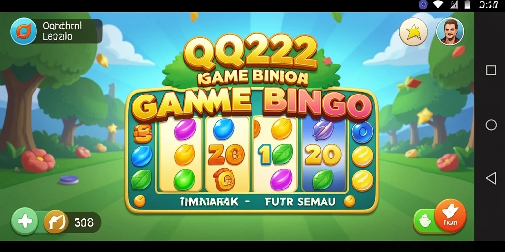 Tampilan menarik dari gameplay Bingo di QQ222.