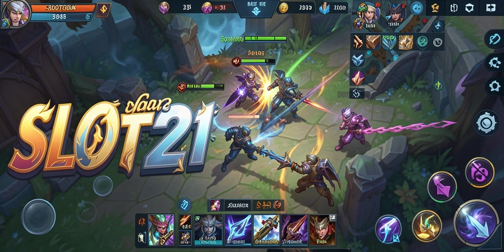 Screenshot gameplay <strong>SLOT21</strong> yang menampilkan aksi seru tanpa henti.