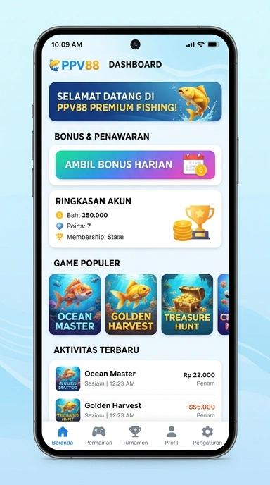 Proses unduh cepat dan mudah di aplikasi ppv88.